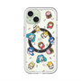 スリムプロテクションプレミアムケース with MagSafe［ しろたん×初音ミク - 総柄 - クリア ］