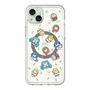 スリムプロテクションプレミアムケース with MagSafe［ しろたん×初音ミク - 総柄 - クリア ］