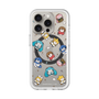 スリムプロテクションプレミアムケース with MagSafe［ しろたん×初音ミク - 総柄 - クリア ］
