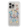 スリムプロテクションプレミアムケース with MagSafe［ しろたん×初音ミク - 総柄 - クリア ］