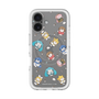 スリムプロテクションプレミアムケース with MagSafe［ しろたん×初音ミク - 総柄 - クリア ］