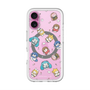 スリムプロテクションプレミアムケース with MagSafe［ しろたん×初音ミク - 総柄 - クリア ］