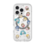 スリムプロテクションプレミアムケース with MagSafe［ しろたん×初音ミク - 総柄 - クリア ］