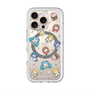 スリムプロテクションプレミアムケース with MagSafe［ しろたん×初音ミク - 総柄 - クリア ］
