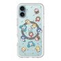 スリムプロテクションプレミアムケース with MagSafe［ しろたん×初音ミク - 総柄 - クリア ］