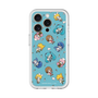 スリムプロテクションプレミアムケース with MagSafe［ しろたん×初音ミク - 総柄 - カラー ］
