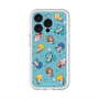 スリムプロテクションプレミアムケース with MagSafe［ しろたん×初音ミク - 総柄 - カラー ］