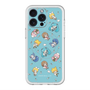 スリムプロテクションプレミアムケース with MagSafe［ しろたん×初音ミク - 総柄 - カラー ］