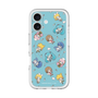 スリムプロテクションプレミアムケース with MagSafe［ しろたん×初音ミク - 総柄 - カラー ］