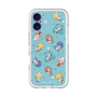 スリムプロテクションプレミアムケース with MagSafe［ しろたん×初音ミク - 総柄 - カラー ］