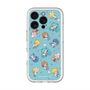 スリムプロテクションプレミアムケース with MagSafe［ しろたん×初音ミク - 総柄 - カラー ］