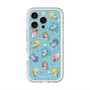 スリムプロテクションプレミアムケース with MagSafe［ しろたん×初音ミク - 総柄 - カラー ］