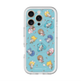 スリムプロテクションプレミアムケース with MagSafe［ しろたん×初音ミク - 総柄 - カラー ］
