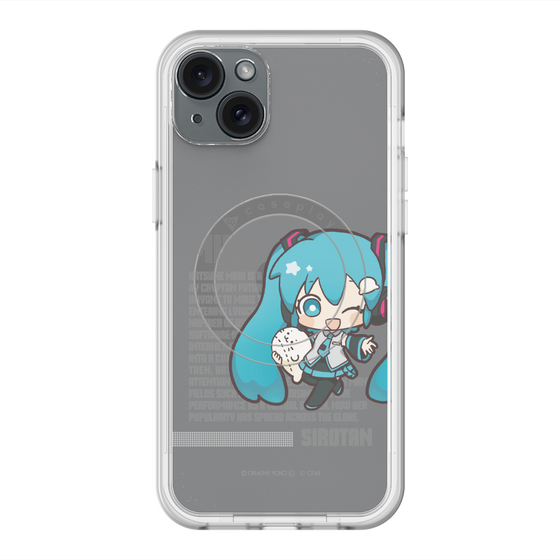 スリムプロテクションプレミアムケース with MagSafe［ しろたん×初音ミク - 初音ミク - デジタルコード ］