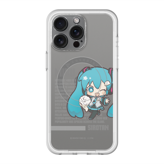 スリムプロテクションプレミアムケース with MagSafe［ しろたん×初音ミク - 初音ミク - デジタルコード ］