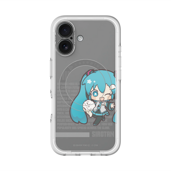 スリムプロテクションプレミアムケース with MagSafe［ しろたん×初音ミク - 初音ミク - デジタルコード ］
