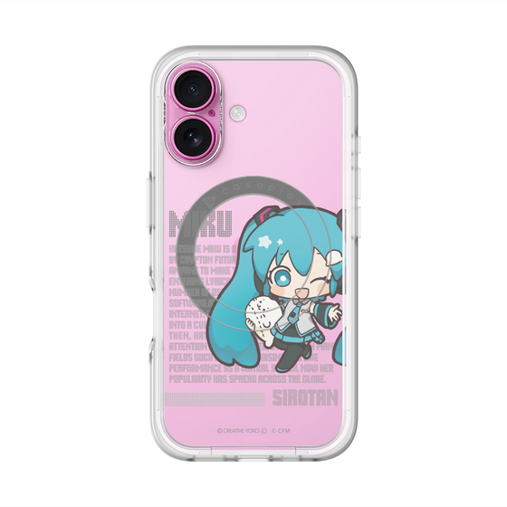 スリムプロテクションプレミアムケース with MagSafe［ しろたん×初音ミク - 初音ミク - デジタルコード ］