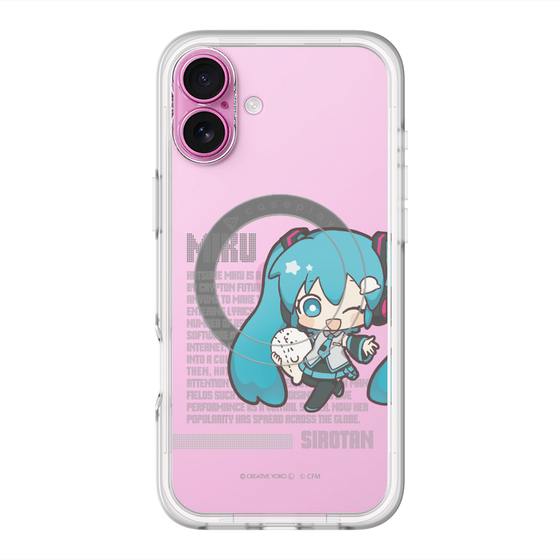 スリムプロテクションプレミアムケース with MagSafe［ しろたん×初音ミク - 初音ミク - デジタルコード ］