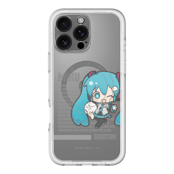 スリムプロテクションプレミアムケース with MagSafe［ しろたん×初音ミク - 初音ミク - デジタルコード ］