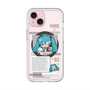 スリムプロテクションプレミアムケース with MagSafe［ しろたん×初音ミク - 初音ミク - インフォグラフィック ］