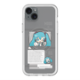 スリムプロテクションプレミアムケース with MagSafe［ しろたん×初音ミク - 初音ミク - インフォグラフィック ］