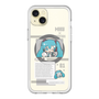 スリムプロテクションプレミアムケース with MagSafe［ しろたん×初音ミク - 初音ミク - インフォグラフィック ］