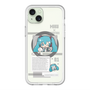 スリムプロテクションプレミアムケース with MagSafe［ しろたん×初音ミク - 初音ミク - インフォグラフィック ］