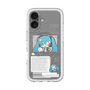 スリムプロテクションプレミアムケース with MagSafe［ しろたん×初音ミク - 初音ミク - インフォグラフィック ］