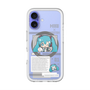 スリムプロテクションプレミアムケース with MagSafe［ しろたん×初音ミク - 初音ミク - インフォグラフィック ］