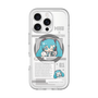 スリムプロテクションプレミアムケース with MagSafe［ しろたん×初音ミク - 初音ミク - インフォグラフィック ］