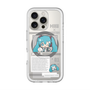 スリムプロテクションプレミアムケース with MagSafe［ しろたん×初音ミク - 初音ミク - インフォグラフィック ］