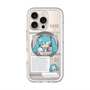 スリムプロテクションプレミアムケース with MagSafe［ しろたん×初音ミク - 初音ミク - インフォグラフィック ］