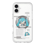 スリムプロテクションプレミアムケース with MagSafe［ しろたん×初音ミク - 初音ミク - インフォグラフィック ］
