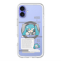 スリムプロテクションプレミアムケース with MagSafe［ しろたん×初音ミク - 初音ミク - インフォグラフィック ］