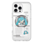 スリムプロテクションプレミアムケース with MagSafe［ しろたん×初音ミク - 初音ミク - インフォグラフィック ］