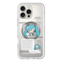 スリムプロテクションプレミアムケース with MagSafe［ しろたん×初音ミク - 初音ミク - インフォグラフィック ］