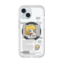 スリムプロテクションプレミアムケース with MagSafe［ しろたん×初音ミク - 鏡音リン - インフォグラフィック ］