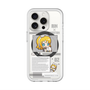 スリムプロテクションプレミアムケース with MagSafe［ しろたん×初音ミク - 鏡音リン - インフォグラフィック ］