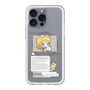 スリムプロテクションプレミアムケース with MagSafe［ しろたん×初音ミク - 鏡音リン - インフォグラフィック ］