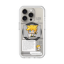 スリムプロテクションプレミアムケース with MagSafe［ しろたん×初音ミク - 鏡音レン - インフォグラフィック ］