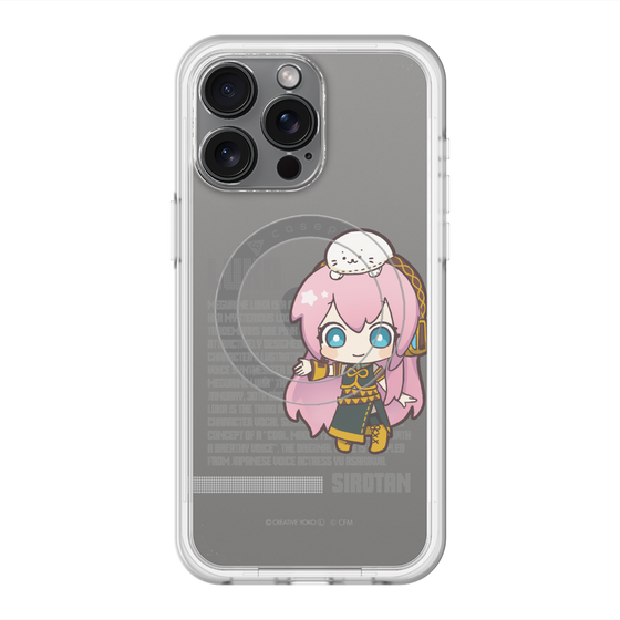 スリムプロテクションプレミアムケース with MagSafe［ しろたん×初音ミク - 巡音ルカ - デジタルコード ］