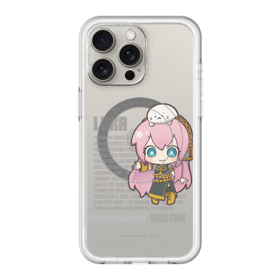 スリムプロテクションプレミアムケース with MagSafe［ しろたん×初音ミク - 巡音ルカ - デジタルコード ］