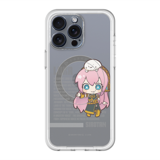 スリムプロテクションプレミアムケース with MagSafe［ しろたん×初音ミク - 巡音ルカ - デジタルコード ］