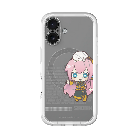 スリムプロテクションプレミアムケース with MagSafe［ しろたん×初音ミク - 巡音ルカ - デジタルコード ］