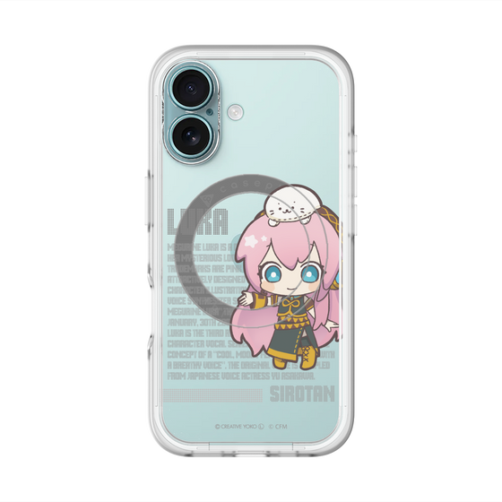 スリムプロテクションプレミアムケース with MagSafe［ しろたん×初音ミク - 巡音ルカ - デジタルコード ］