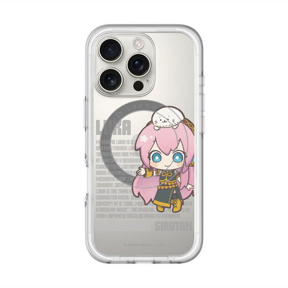 スリムプロテクションプレミアムケース with MagSafe［ しろたん×初音ミク - 巡音ルカ - デジタルコード ］