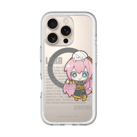 スリムプロテクションプレミアムケース with MagSafe［ しろたん×初音ミク - 巡音ルカ - デジタルコード ］