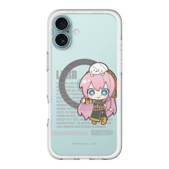 スリムプロテクションプレミアムケース with MagSafe［ しろたん×初音ミク - 巡音ルカ - デジタルコード ］