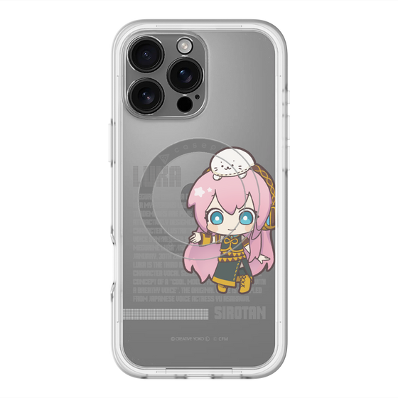スリムプロテクションプレミアムケース with MagSafe［ しろたん×初音ミク - 巡音ルカ - デジタルコード ］