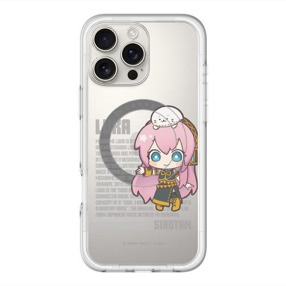 スリムプロテクションプレミアムケース with MagSafe［ しろたん×初音ミク - 巡音ルカ - デジタルコード ］